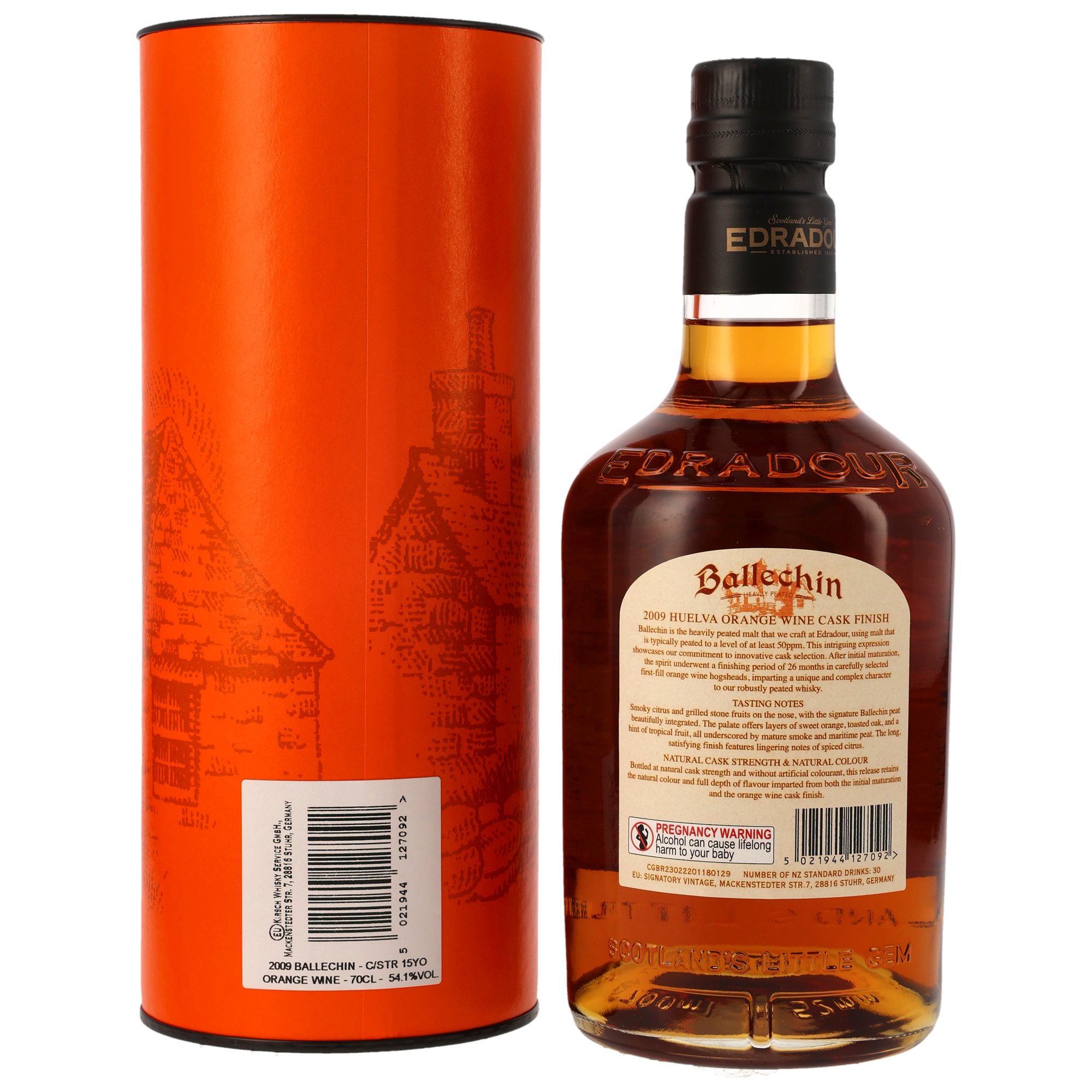 Ballechin 2009/2024 - 15 y.o. Cask Strength - Orange Wine Cask