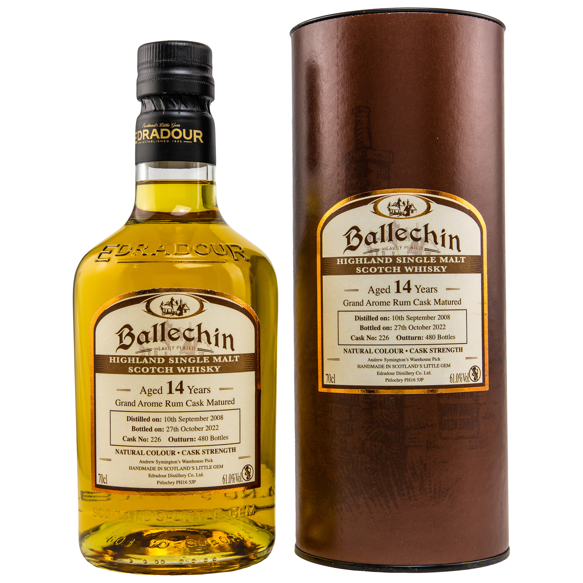 Ballechin 2008/2022 - 14 y.o. - Rum Grand Arome #226 Ballechin 2008/2022 - 14 y.o. - Rum Grand Arome #226