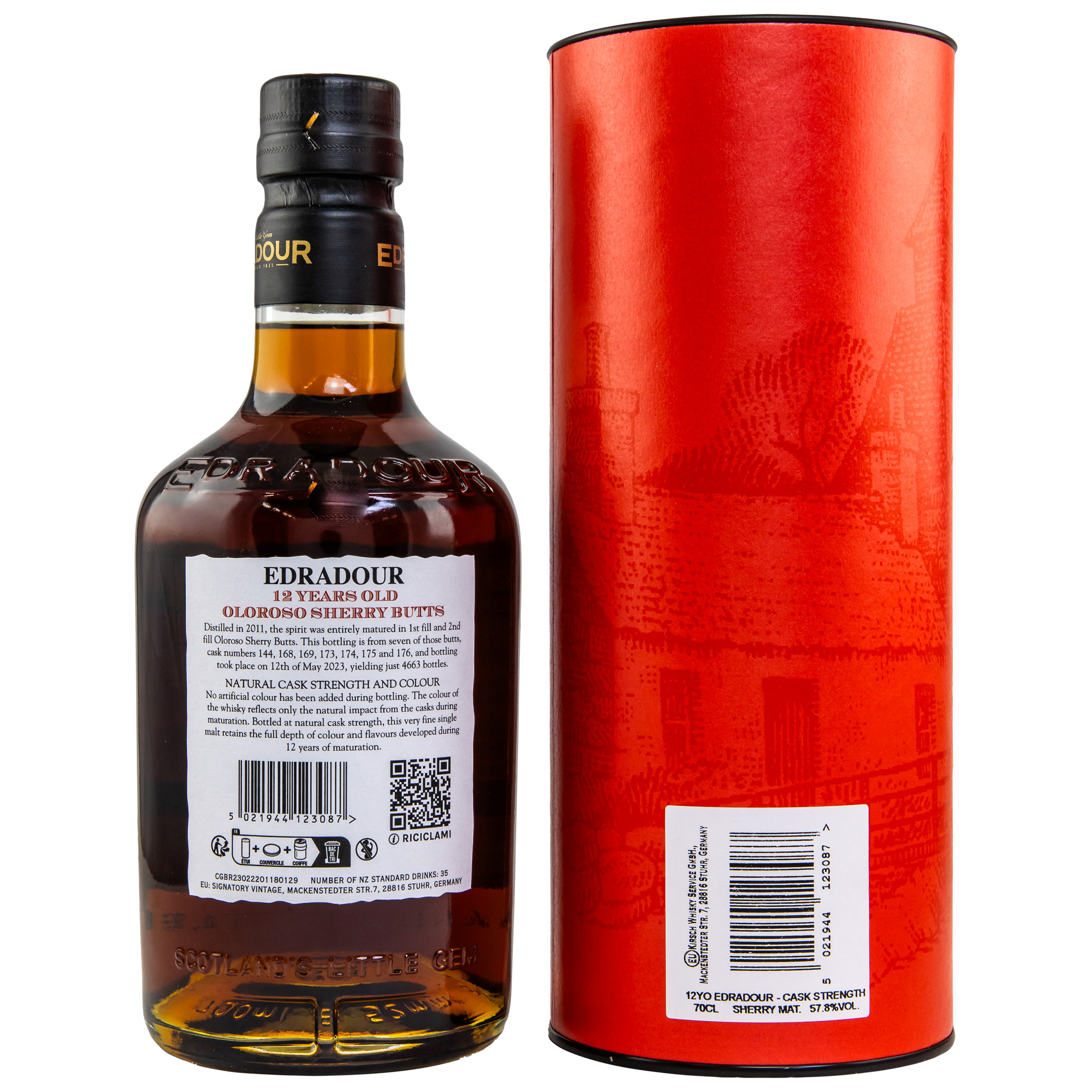 Edradour 12 y.o. Cask Strength Batch #1